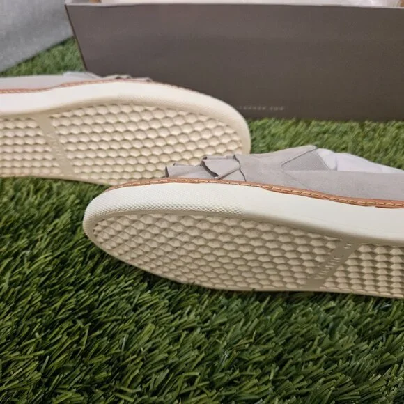 Vionic Women’s Mahalo Slip-On Sneakers – Light Grey Suede – Size 5M – NIB 👟✨ - Picture 2 of 6